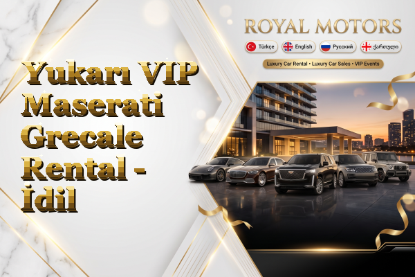 Yukarı VIP Maserati Grecale Rental - İdil