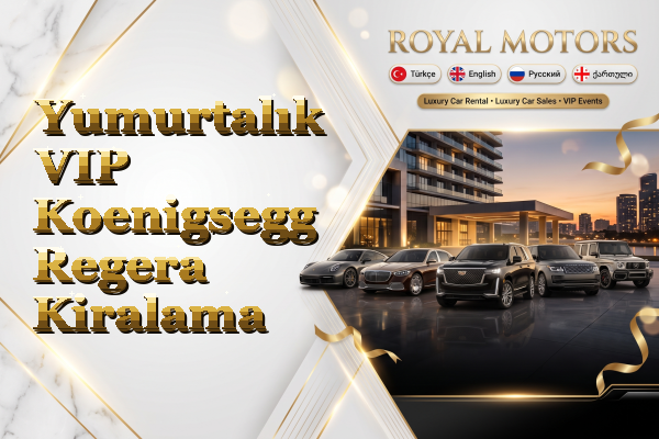 Yumurtalık VIP Koenigsegg Regera Kiralama