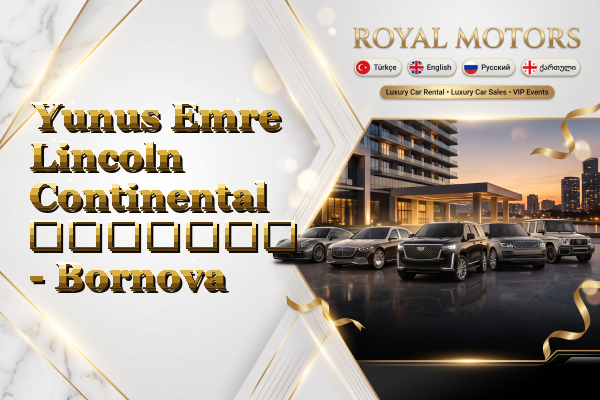 Yunus Emre Lincoln Continental გაყიდვა - Bornova