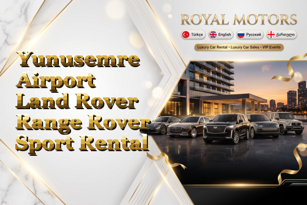 Yunusemre Airport Land Rover Range Rover Sport Rental