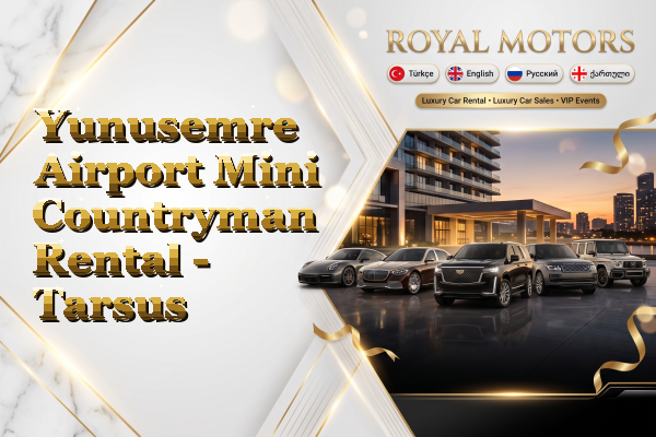 Yunusemre Airport Mini Countryman Rental - Tarsus