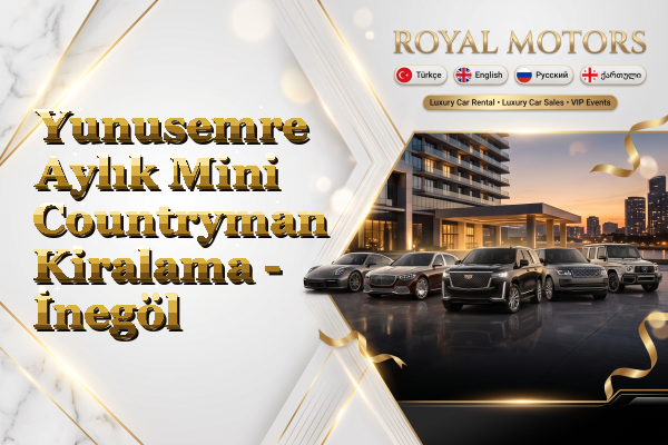 Yunusemre Aylık Mini Countryman Kiralama - İnegöl