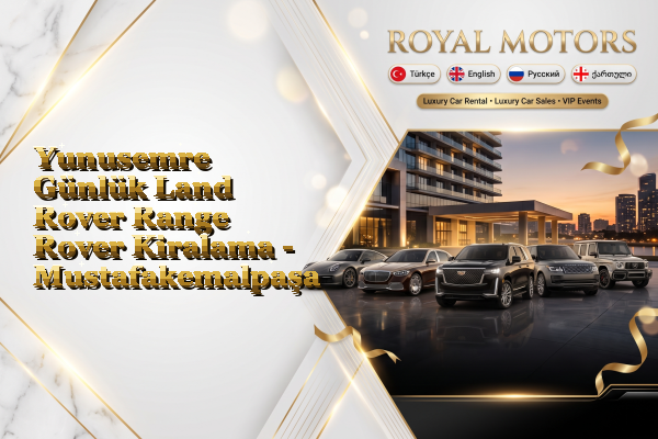Yunusemre Günlük Land Rover Range Rover Kiralama - Mustafakemalpaşa