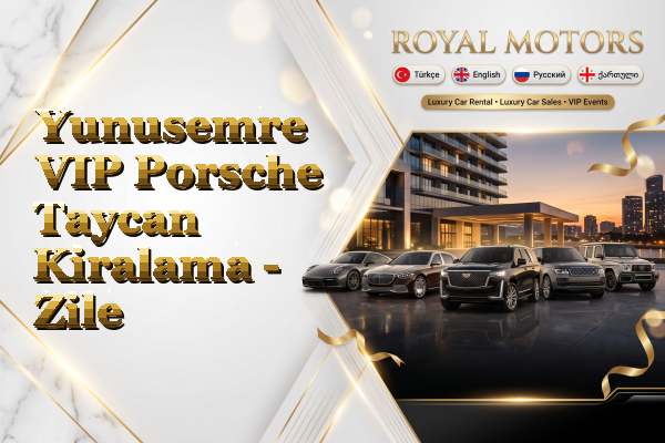 Yunusemre VIP Porsche Taycan Kiralama - Zile