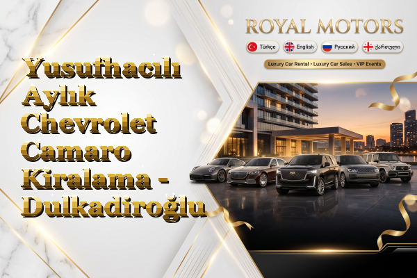 Yusufhacılı Aylık Chevrolet Camaro Kiralama - Dulkadiroğlu