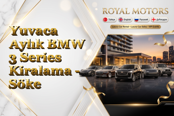 Yuvaca Aylık BMW 3 Series Kiralama - Söke
