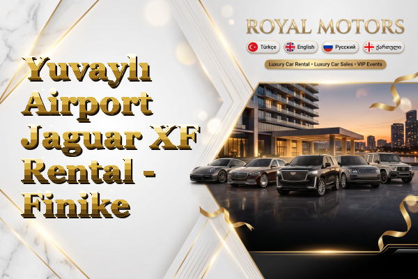 Yuvaylı Airport Jaguar XF Rental - Finike