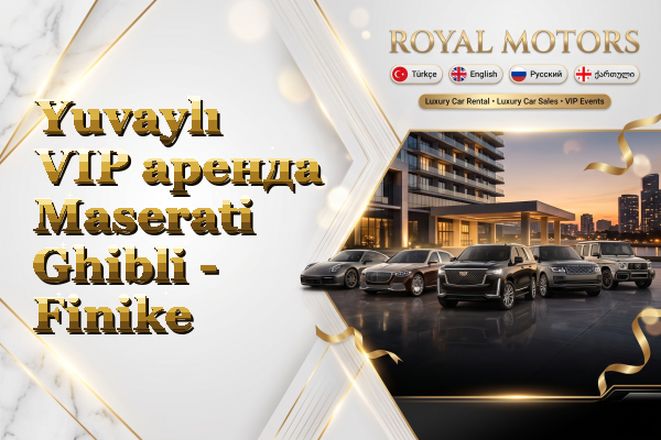 Yuvaylı VIP аренда Maserati Ghibli - Finike