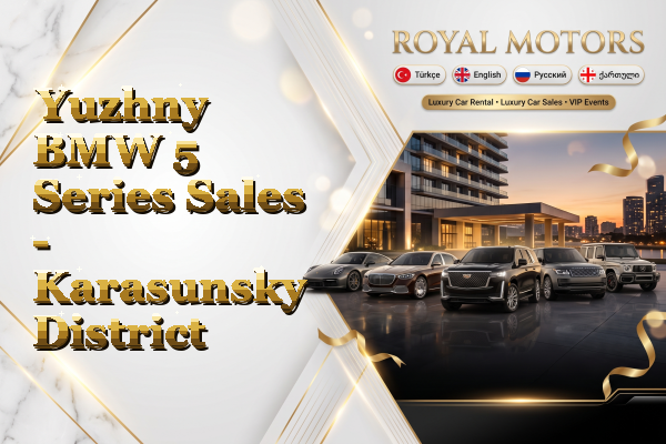 Yuzhny BMW 5 Series Sales - Karasunsky District