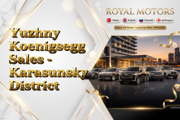 Yuzhny Koenigsegg Sales - Karasunsky District