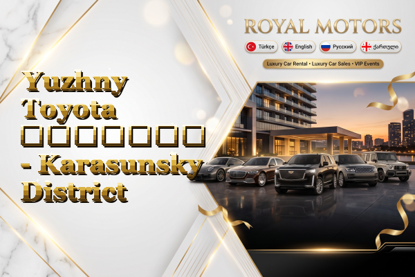 Yuzhny Toyota გაყიდვა - Karasunsky District