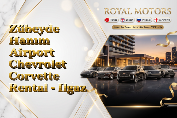 Zübeyde Hanım Airport Chevrolet Corvette Rental - Ilgaz
