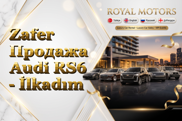 Zafer Продажа Audi RS6 - İlkadım