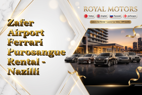 Zafer Airport Ferrari Purosangue Rental - Nazilli