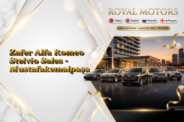 Zafer Alfa Romeo Stelvio Sales - Mustafakemalpaşa