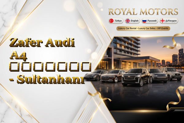 Zafer Audi A4 გაყიდვა - Sultanhanı