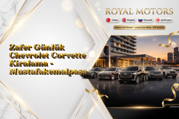 Zafer Günlük Chevrolet Corvette Kiralama - Mustafakemalpaşa