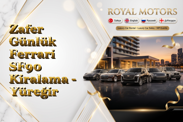 Zafer Günlük Ferrari SF90 Kiralama - Yüreğir