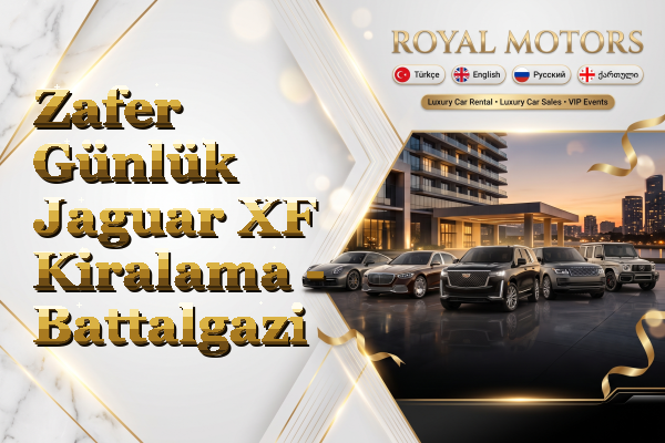 Zafer Günlük Jaguar XF Kiralama - Battalgazi
