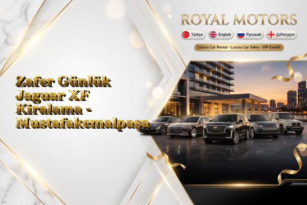 Zafer Günlük Jaguar XF Kiralama - Mustafakemalpaşa