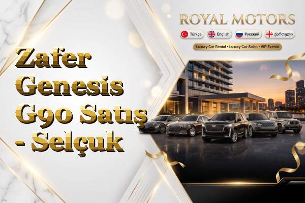 Zafer Genesis G90 Satış - Selçuk