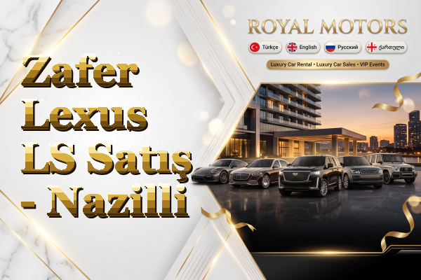 Zafer Lexus LS Satış - Nazilli
