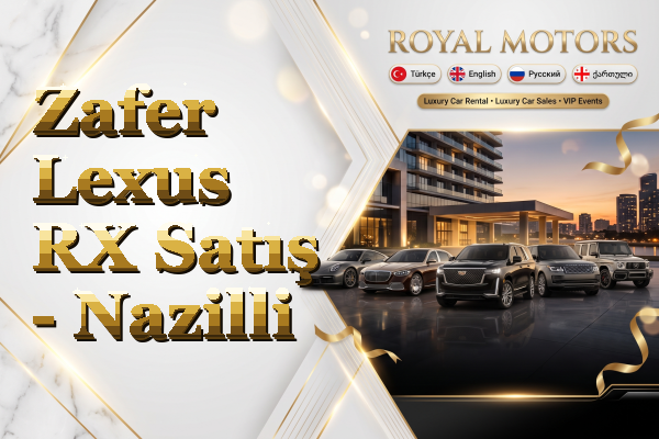 Zafer Lexus RX Satış - Nazilli