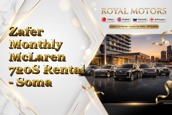 Zafer Monthly McLaren 720S Rental - Soma