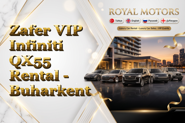 Zafer VIP Infiniti QX55 Rental - Buharkent