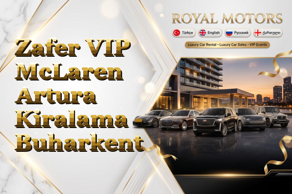 Zafer VIP McLaren Artura Kiralama - Buharkent