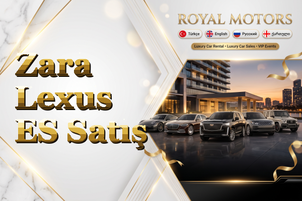 Zara Lexus ES Satış