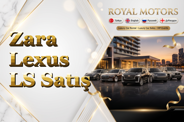 Zara Lexus LS Satış
