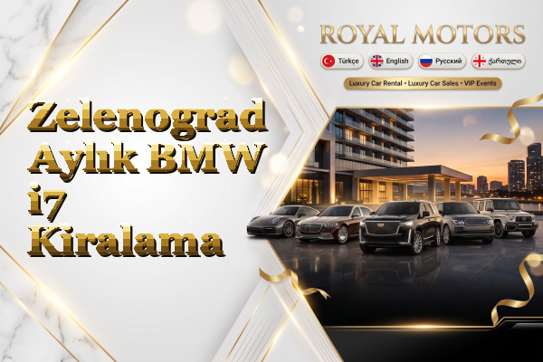 Zelenograd Aylık BMW i7 Kiralama
