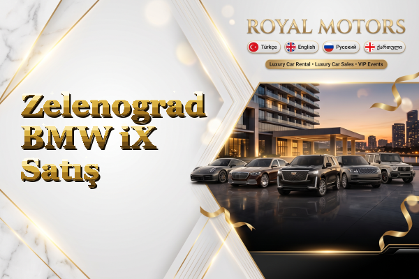 Zelenograd BMW iX Satış