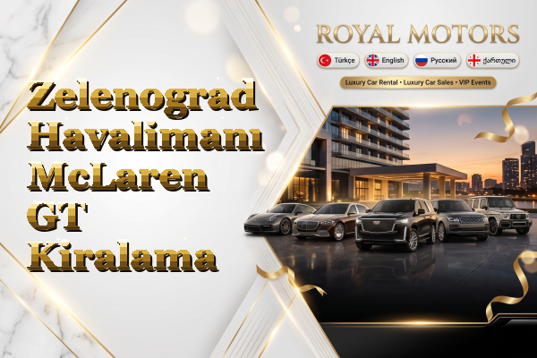 Zelenograd Havalimanı McLaren GT Kiralama