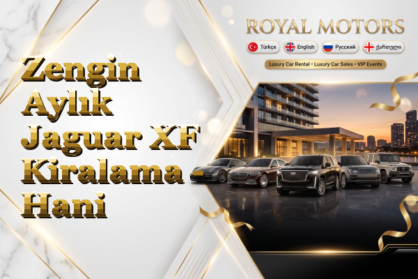 Zengin Aylık Jaguar XF Kiralama - Hani