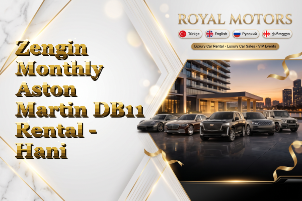 Zengin Monthly Aston Martin DB11 Rental - Hani