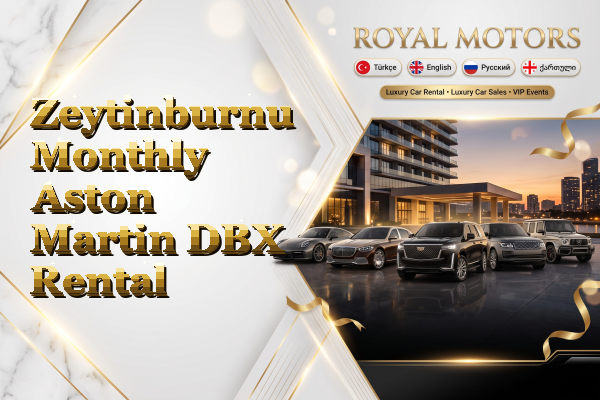 Zeytinburnu Monthly Aston Martin DBX Rental