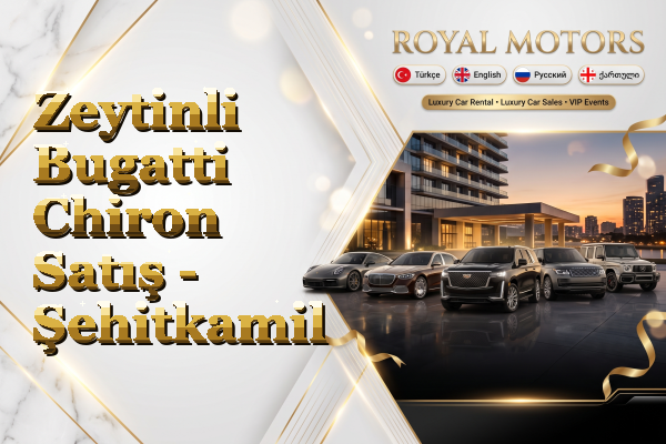 Zeytinli Bugatti Chiron Satış - Şehitkamil
