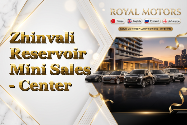 Zhinvali Reservoir Mini Sales - Center