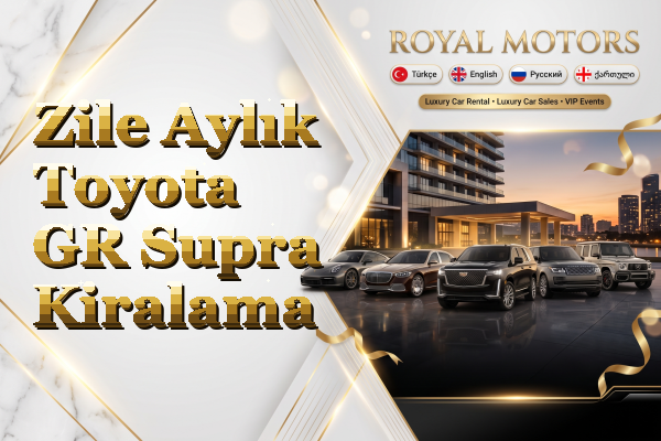 Zile Aylık Toyota GR Supra Kiralama