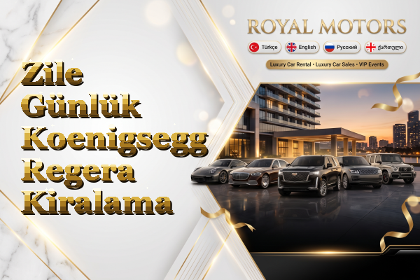 Zile Günlük Koenigsegg Regera Kiralama