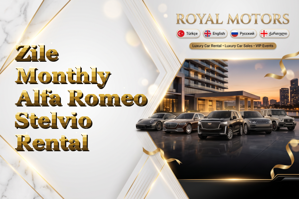 Zile Monthly Alfa Romeo Stelvio Rental