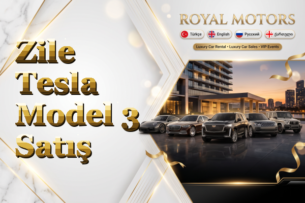 Zile Tesla Model 3 Satış