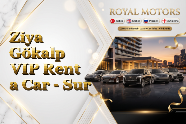 Ziya Gökalp VIP Rent a Car - Sur