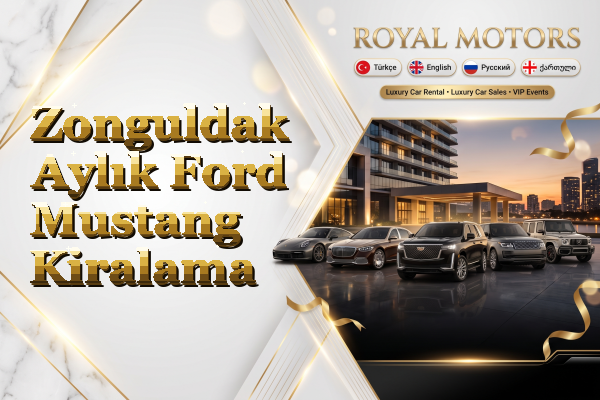 Zonguldak Aylık Ford Mustang Kiralama