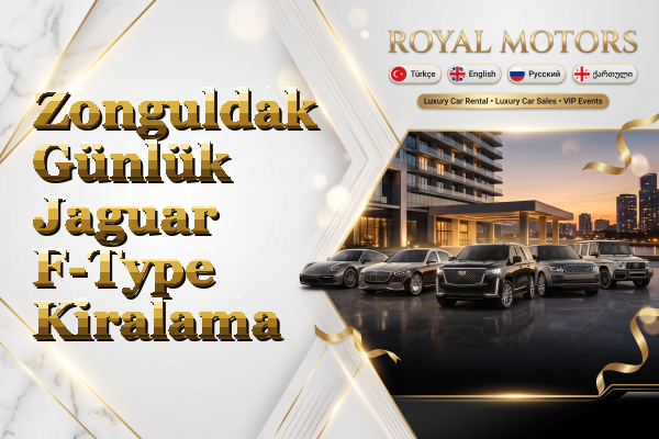Zonguldak Günlük Jaguar F-Type Kiralama