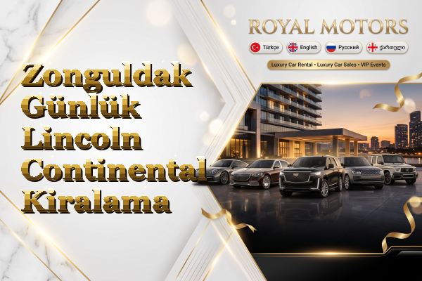 Zonguldak Günlük Lincoln Continental Kiralama