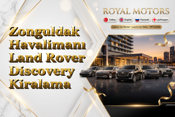 Zonguldak Havalimanı Land Rover Discovery Kiralama