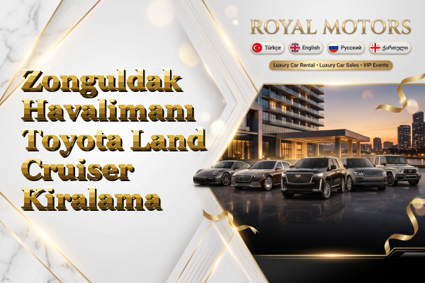 Zonguldak Havalimanı Toyota Land Cruiser Kiralama